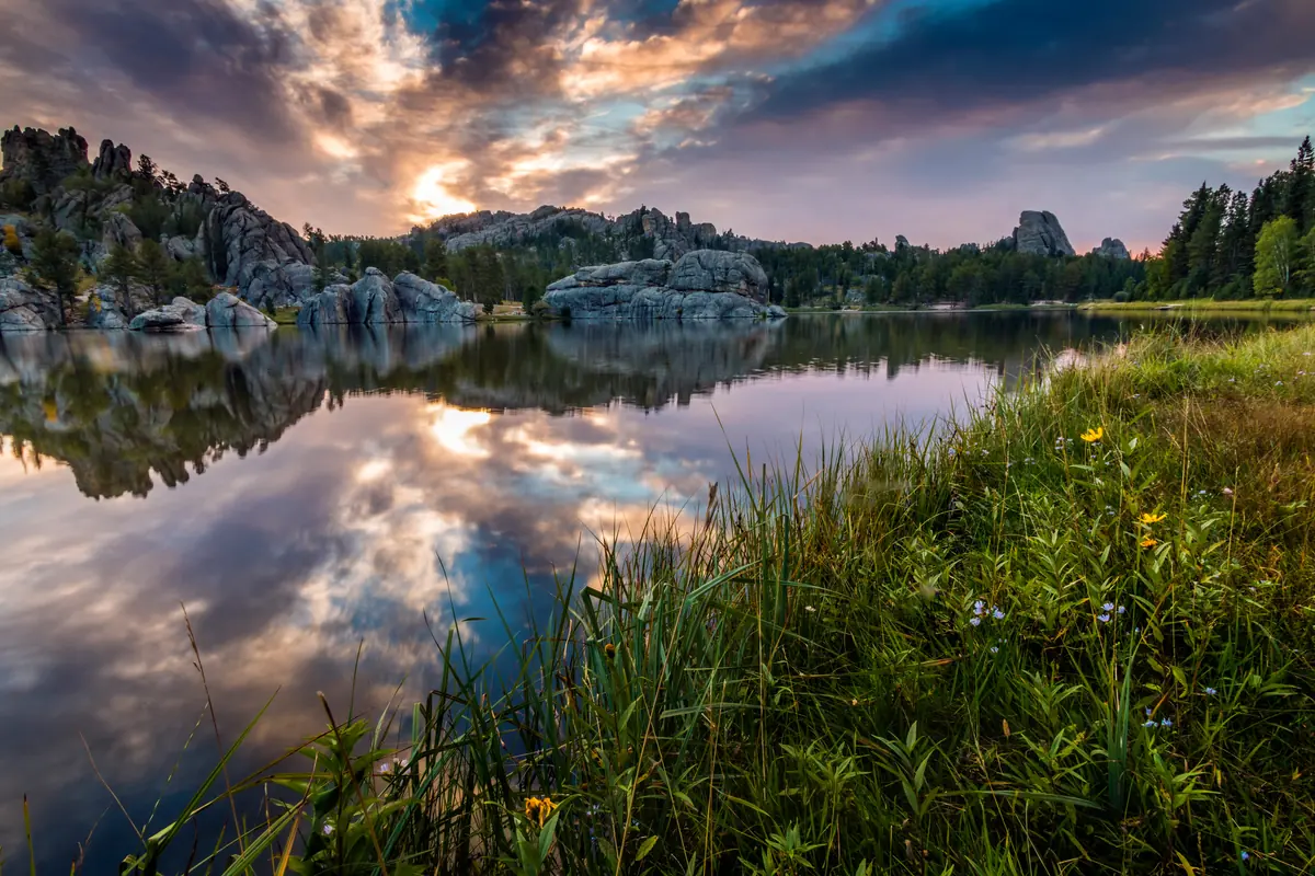 Sylvan Lake in the Black Hills
